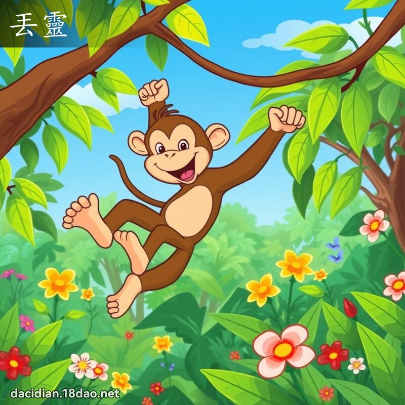丟靈 - 國語大辭典配圖