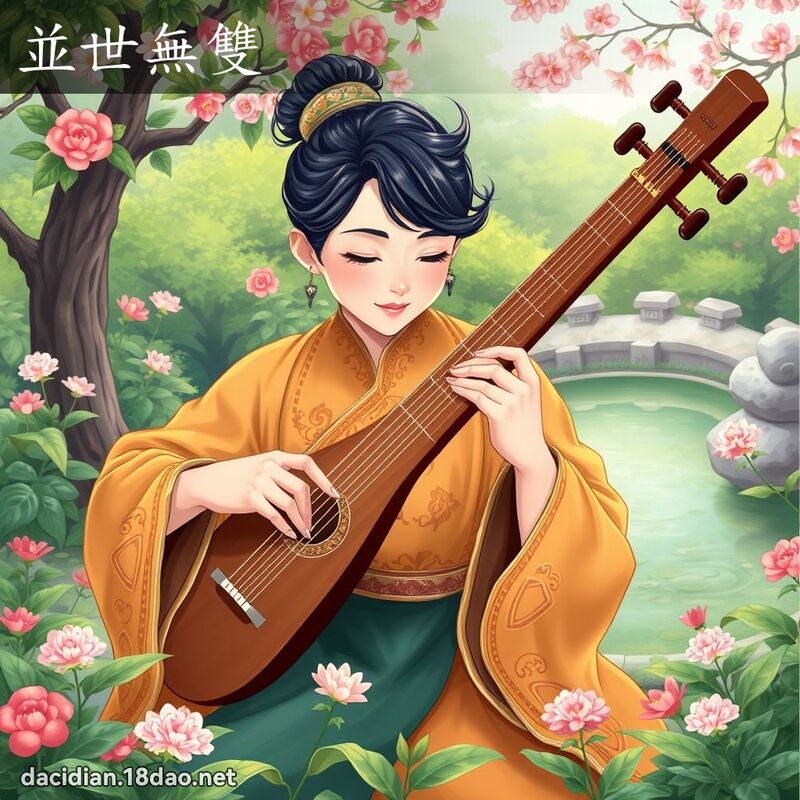 並世无双 - 国语大辞典配图