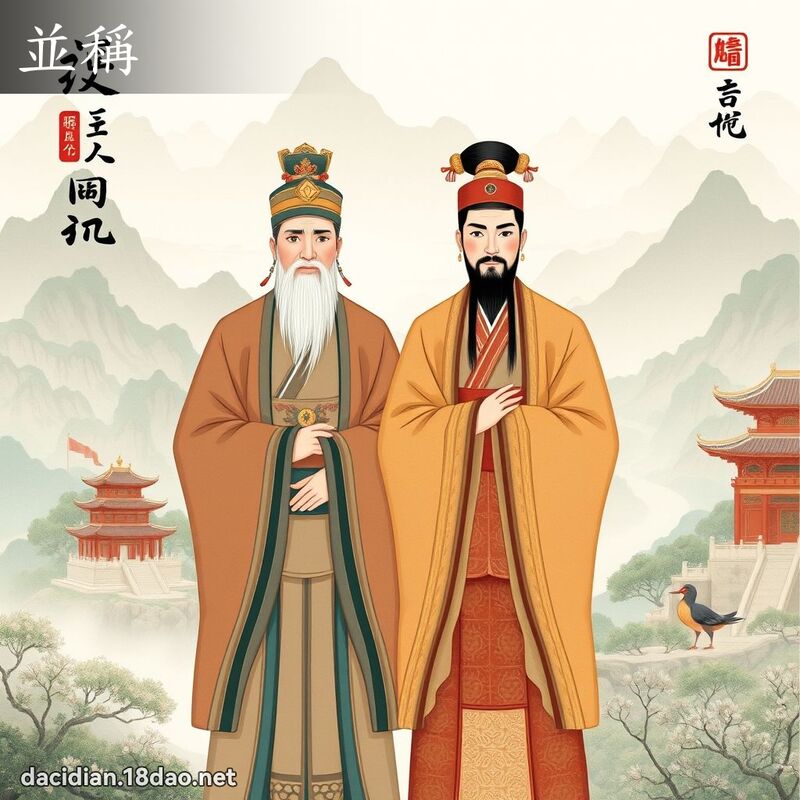 並稱 - 國語大辭典配圖