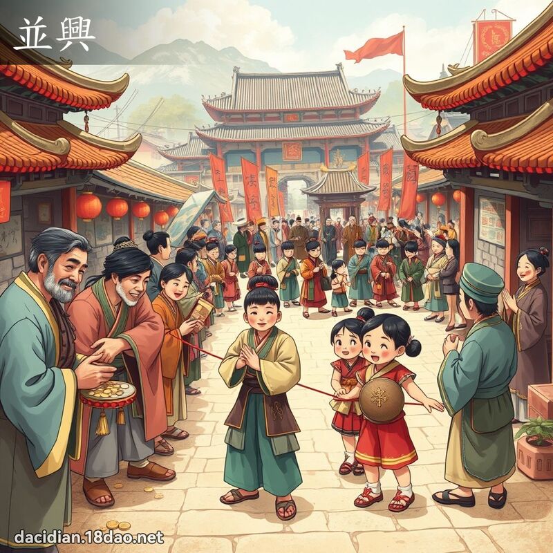 並興 - 國語大辭典配圖