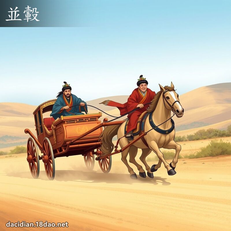 並轂 - 國語大辭典配圖