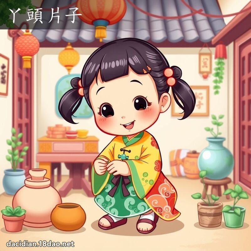 丫头片子 - 国语大辞典配图