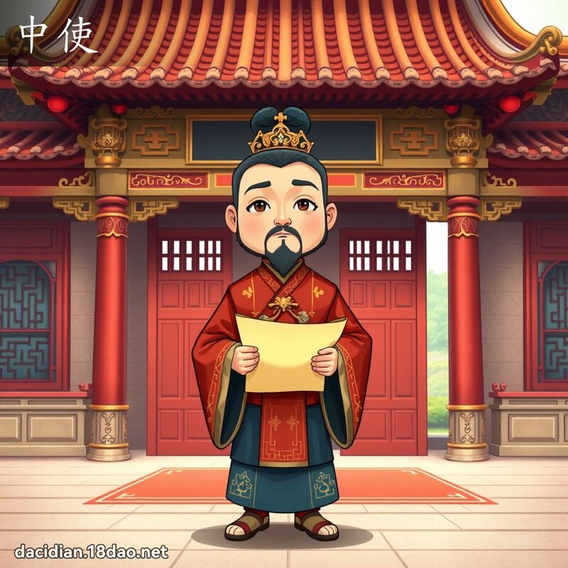 词语: 中使 (多意词)
