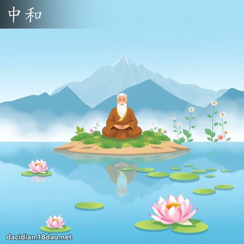 中和 - 國語大辭典配圖