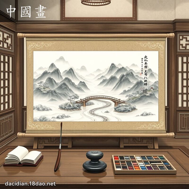 中国画 - 国语大辞典配图