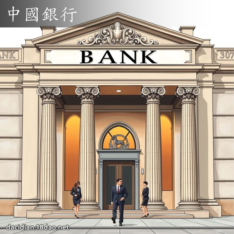 中國銀行 - 國語大辭典配圖