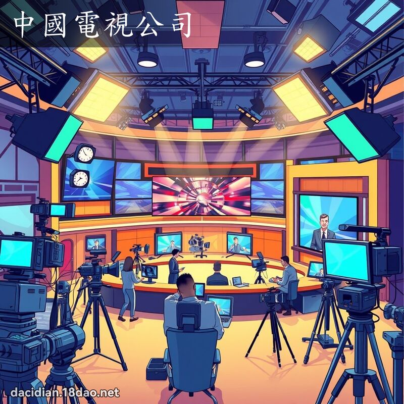 中国电视公司 - 国语大辞典配图
