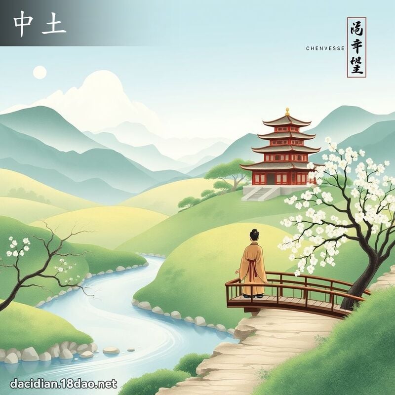 中土 - 国语大辞典配图