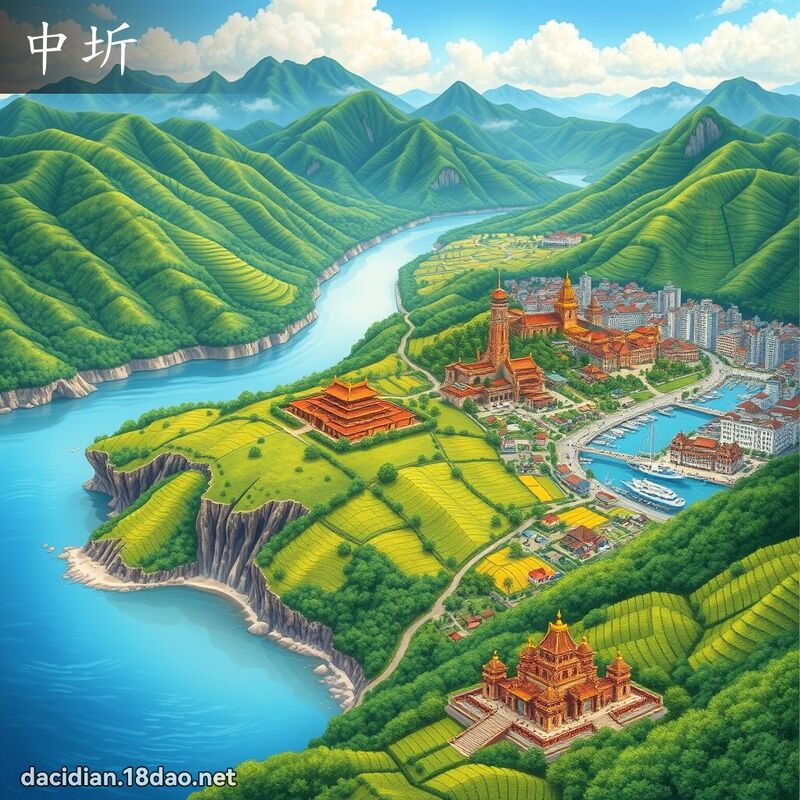 中圻 - 国语大辞典配图