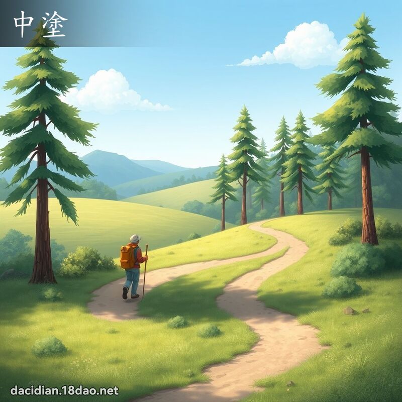 中塗 - 國語大辭典配圖