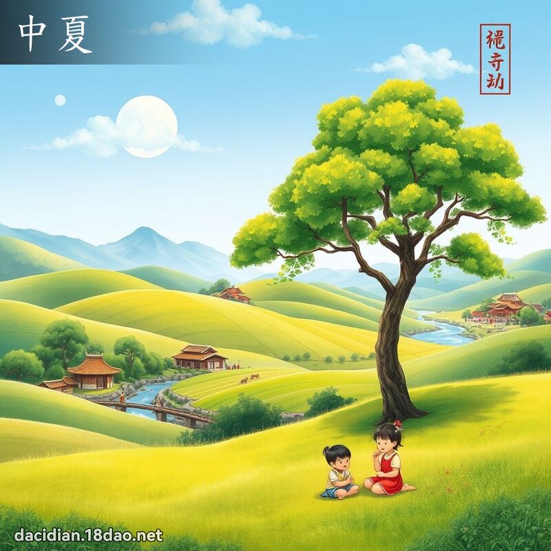 中夏 - 國語大辭典配圖