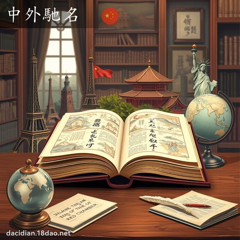 中外馳名 - 國語大辭典配圖