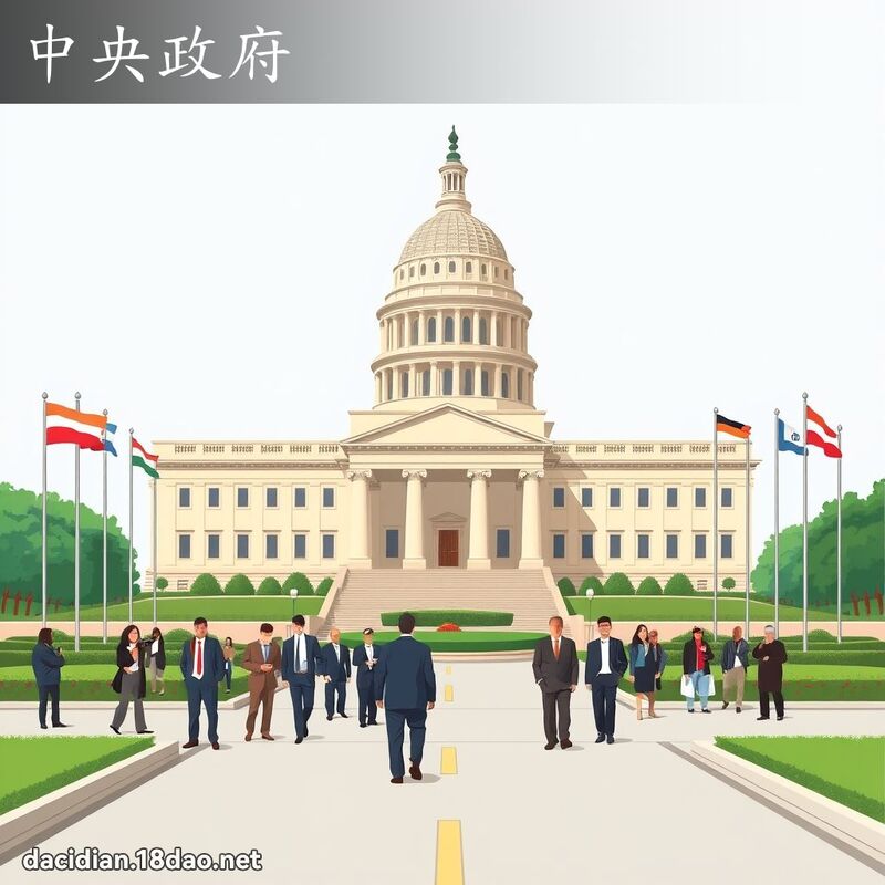 中央政府 - 国语大辞典配图