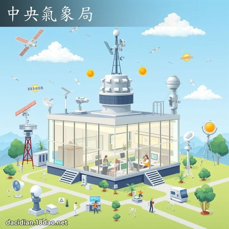 中央气象局 - 国语大辞典配图