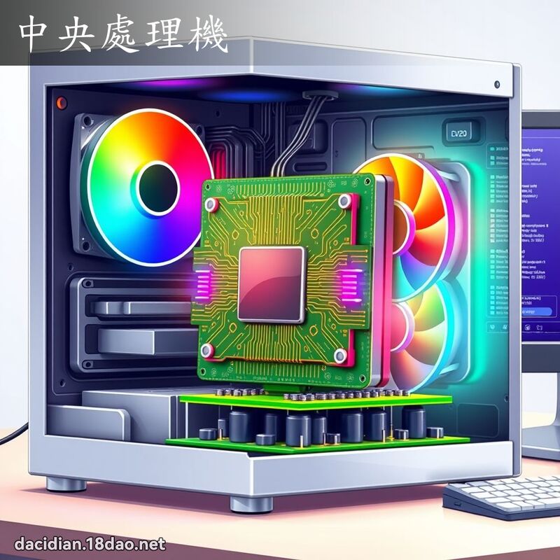 中央處理機 - 國語大辭典配圖