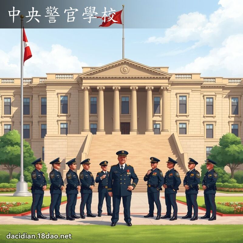 中央警官学校 - 国语大辞典配图