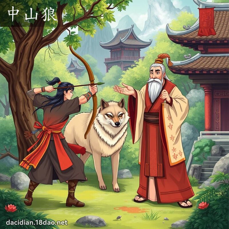 中山狼 - 國語大辭典配圖