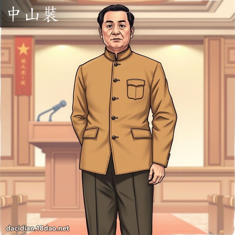 中山装 - 国语大辞典配图