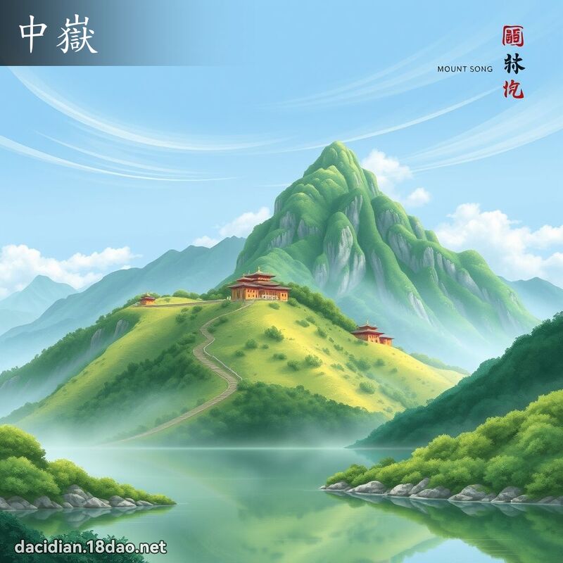中嶽 - 國語大辭典配圖