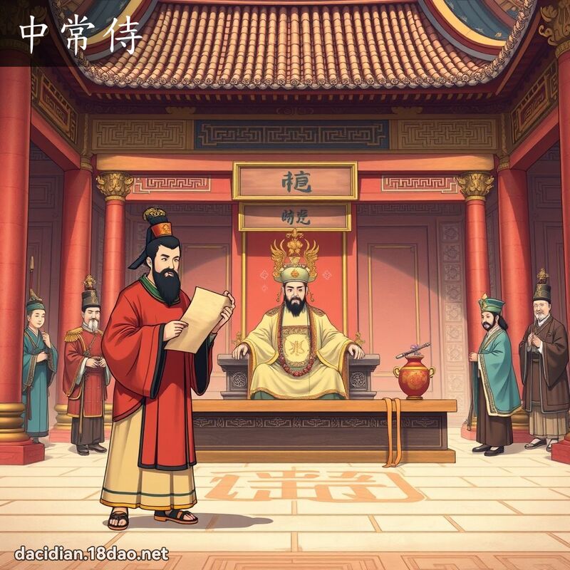 中常侍 - 国语大辞典配图