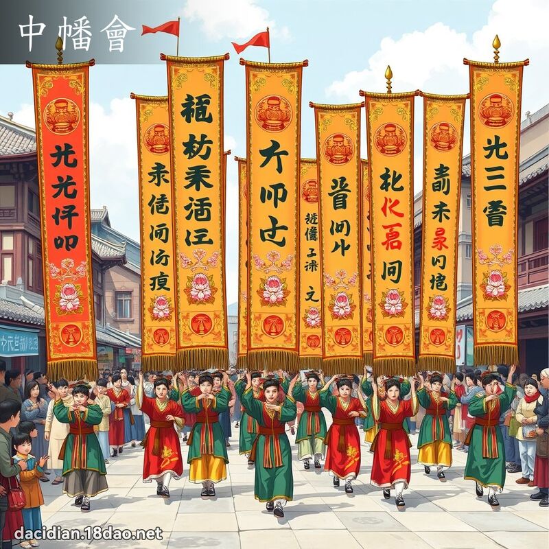 中幡会 - 国语大辞典配图
