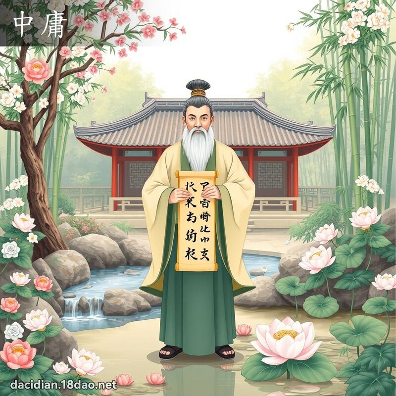 中庸 - 国语大辞典配图