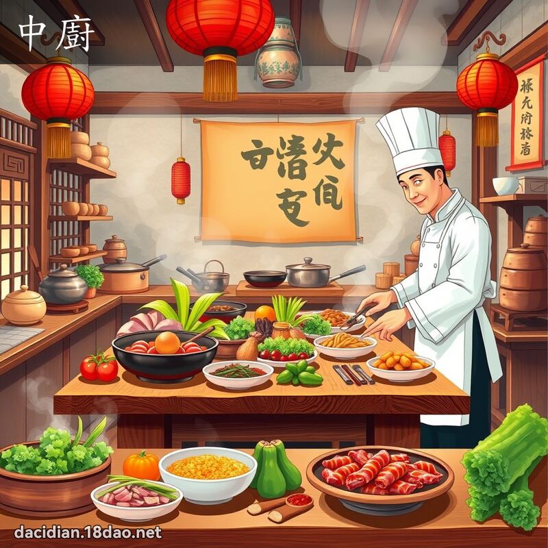 中廚 - 國語大辭典配圖