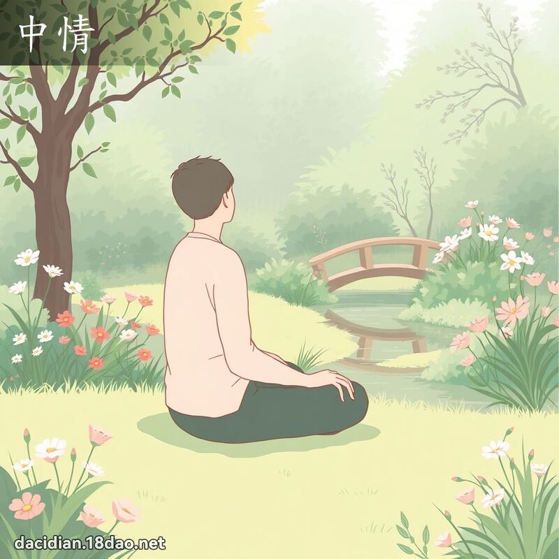 中情 - 国语大辞典配图