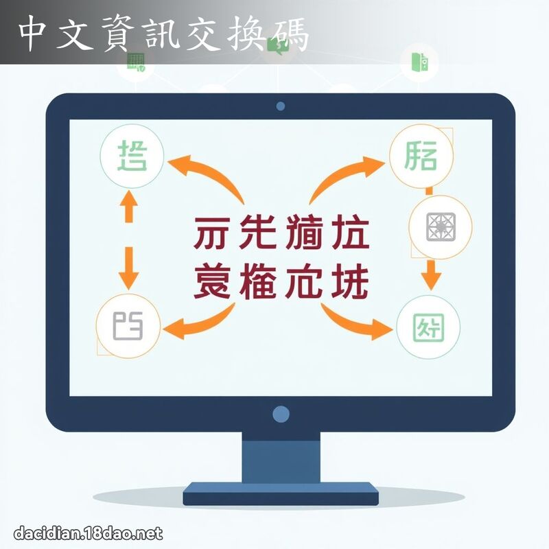 中文资讯交换码 - 国语大辞典配图