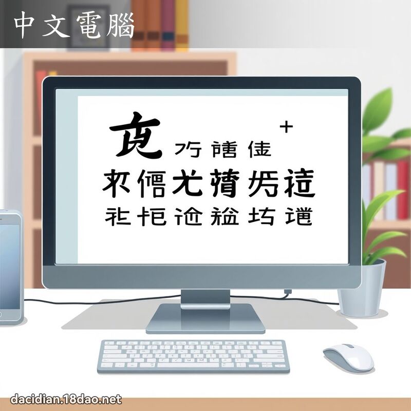 中文电脑 - 国语大辞典配图