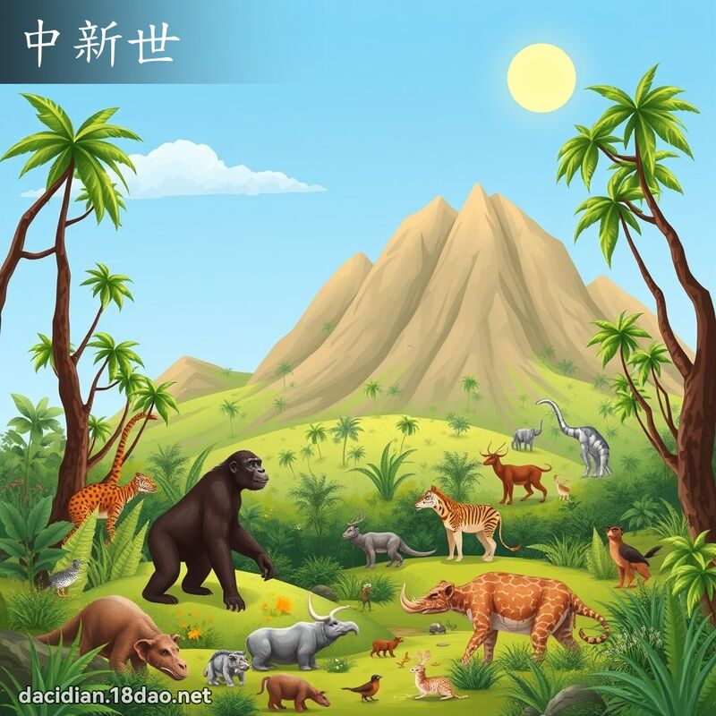 中新世 - 国语大辞典配图