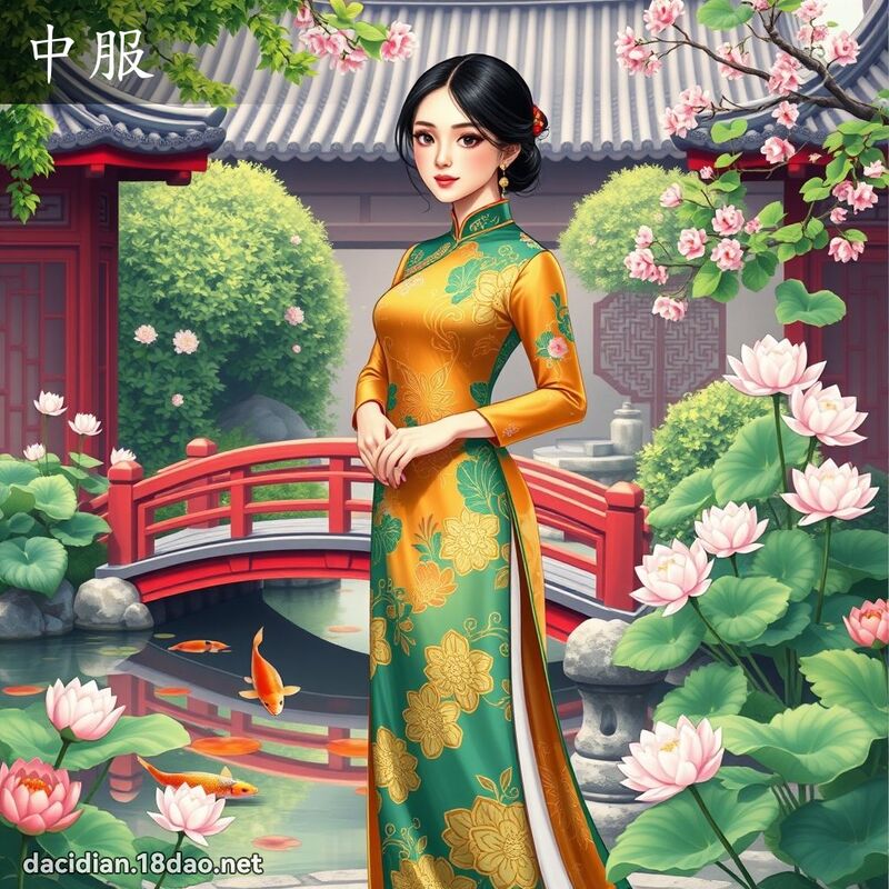 中服 - 國語大辭典配圖