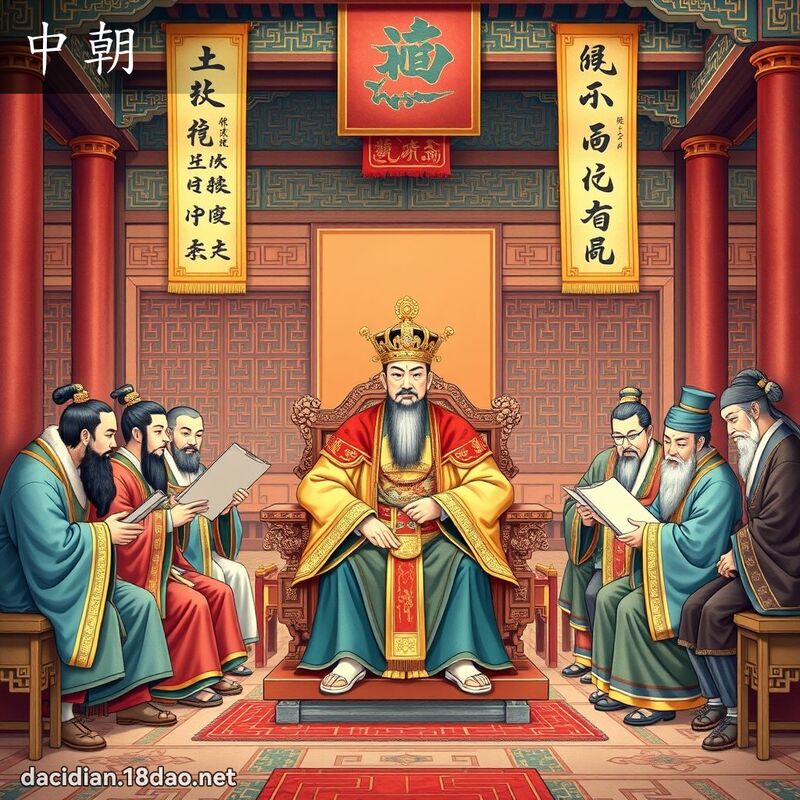 中朝 - 国语大辞典配图