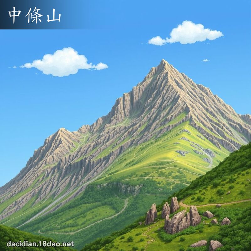 中条山 - 国语大辞典配图