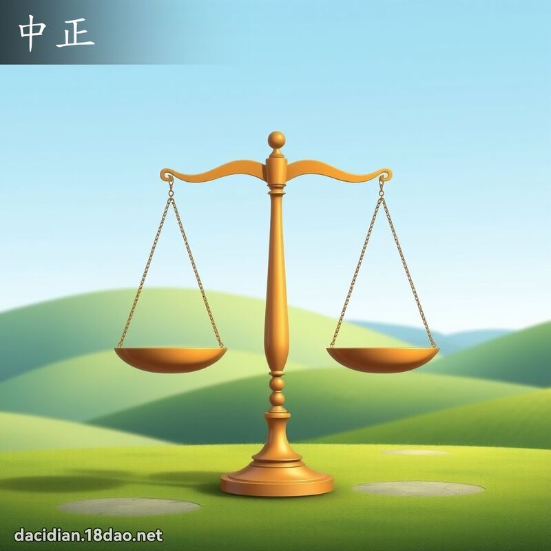 中正 - 国语大辞典配图