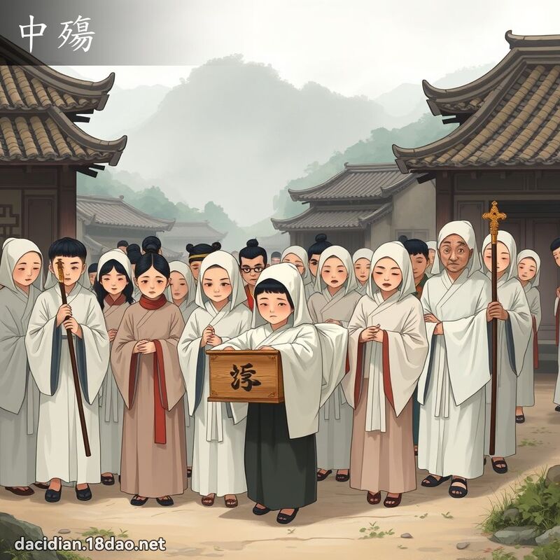 中殤 - 国语大辞典配图