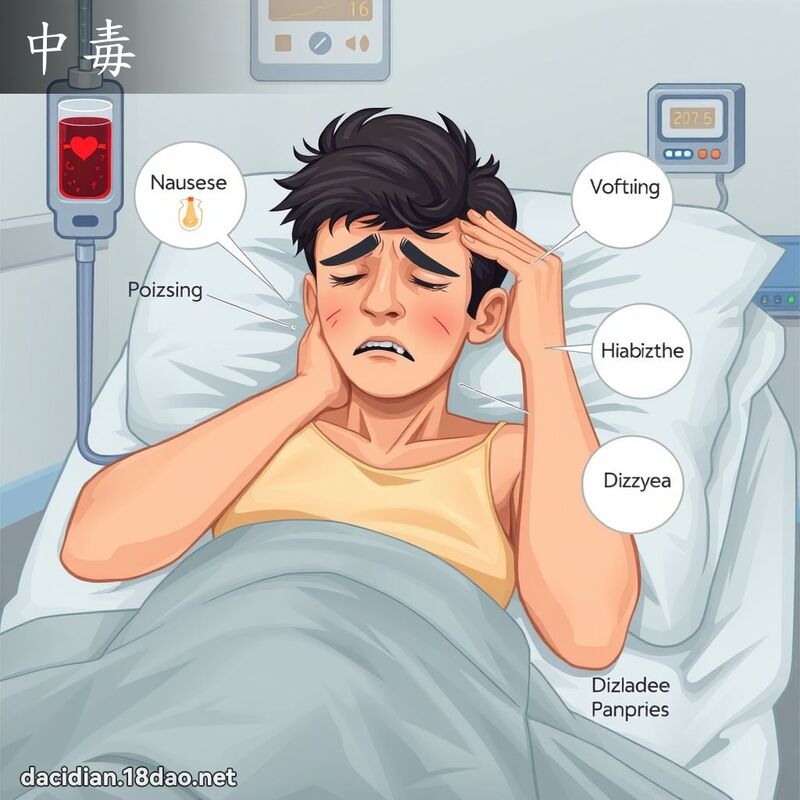 中毒 - 國語大辭典配圖