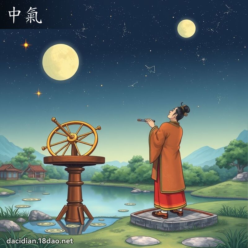 中气 - 国语大辞典配图