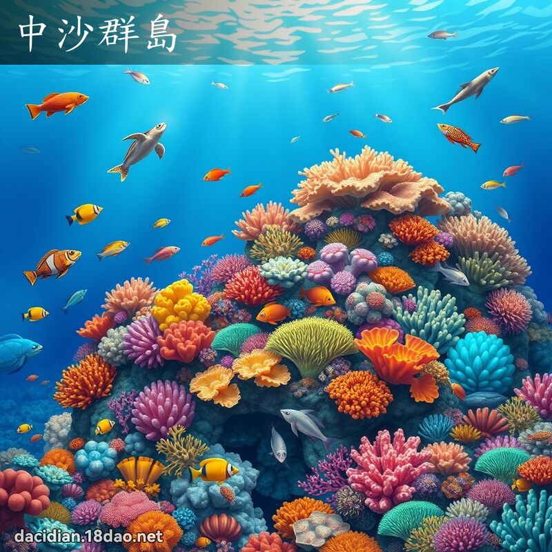中沙群島 - 國語大辭典配圖