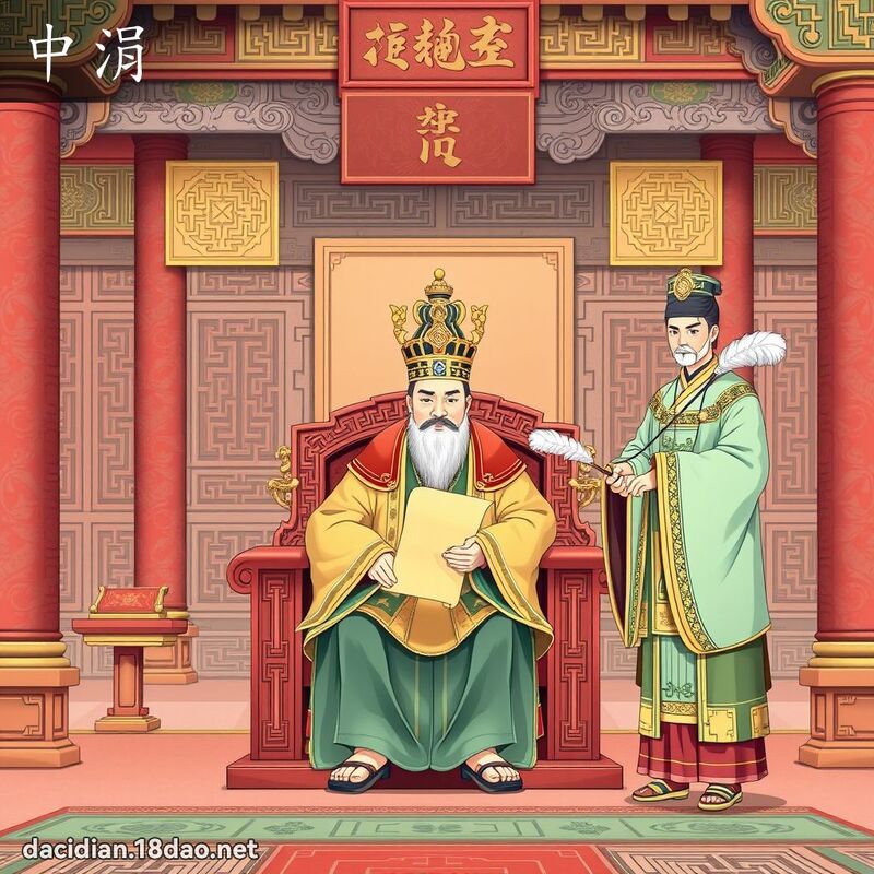 中涓 - 国语大辞典配图