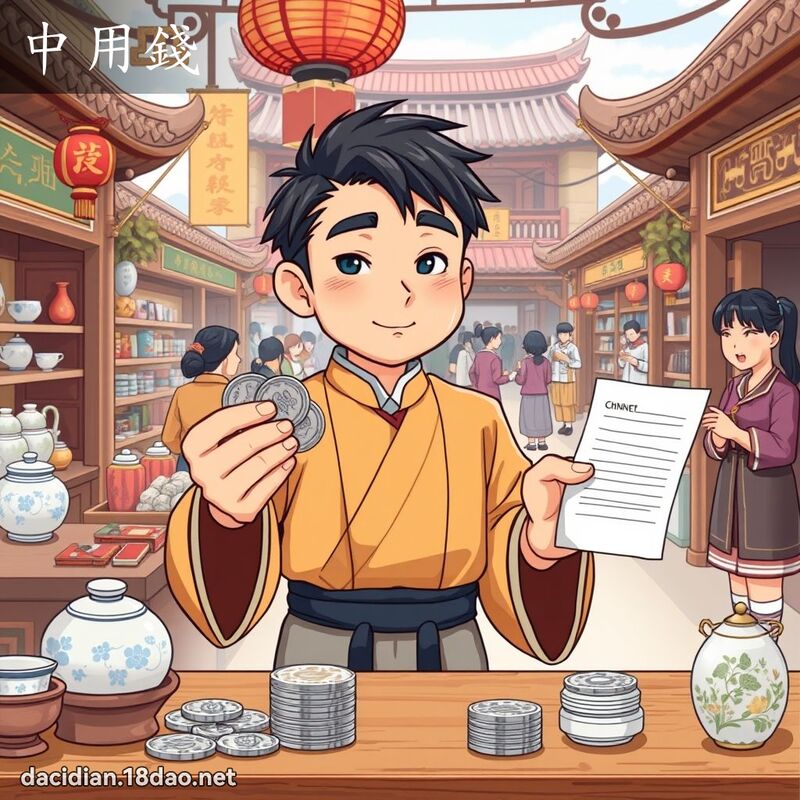 中用錢 - 國語大辭典配圖