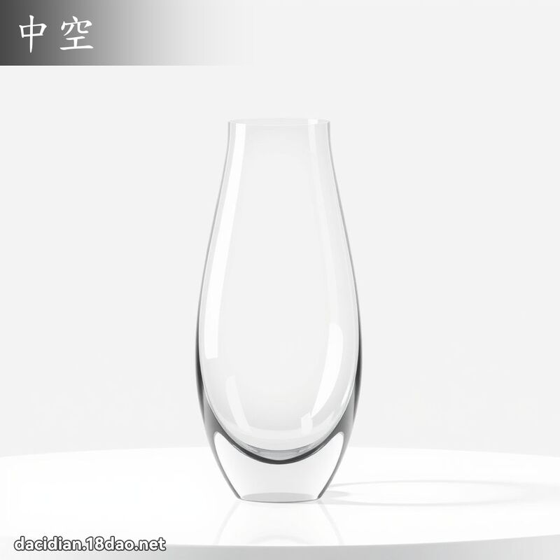 中空 - 國語大辭典配圖