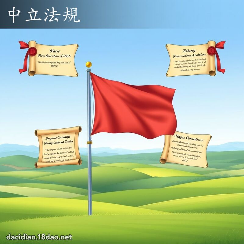 中立法規 - 國語大辭典配圖