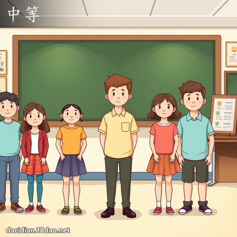 中等 - 国语大辞典配图