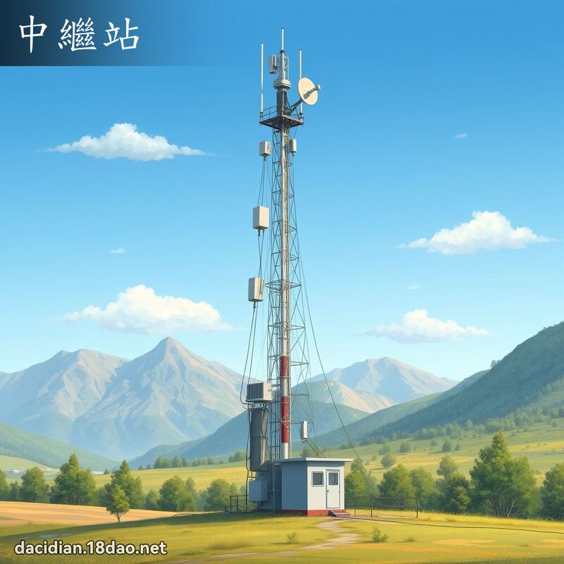 中继站 - 国语大辞典配图