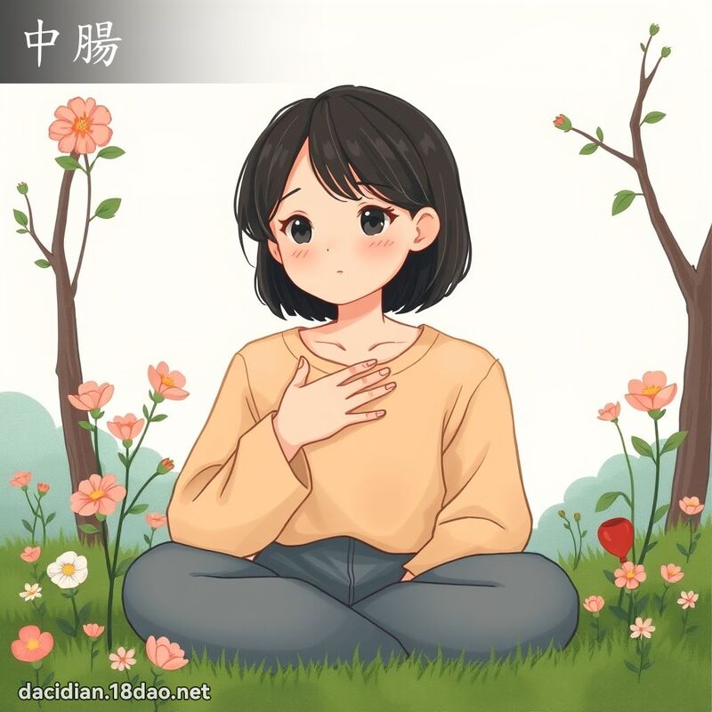 中腸 - 國語大辭典配圖