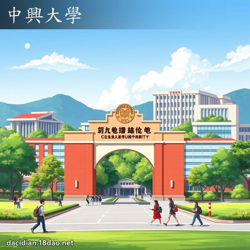 中興大學 - 國語大辭典配圖