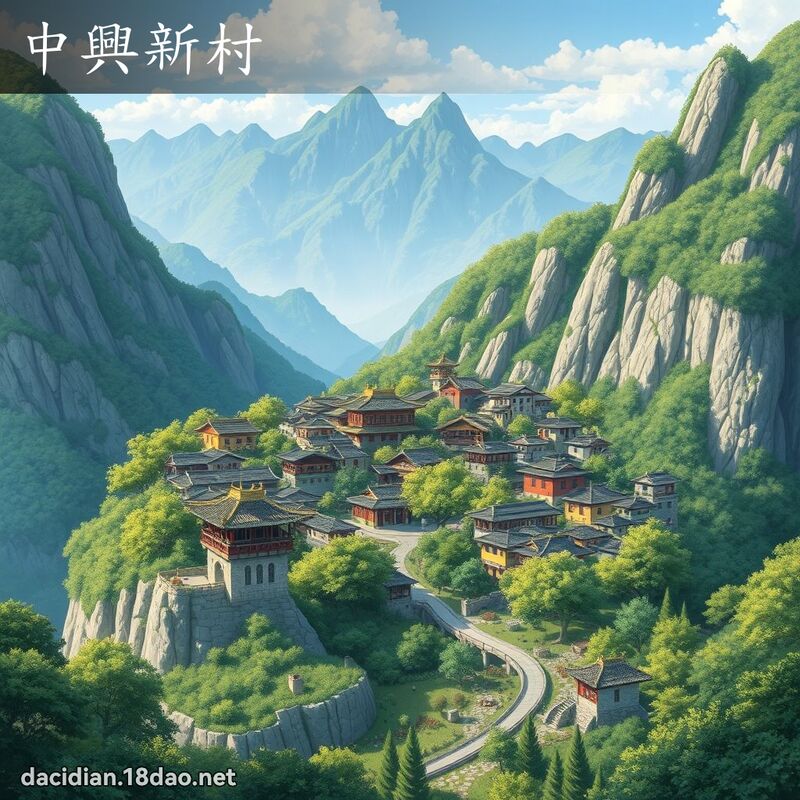 中兴新村 - 国语大辞典配图