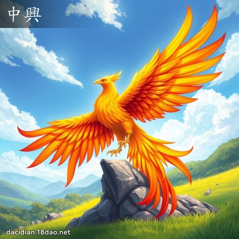 中興 - 國語大辭典配圖