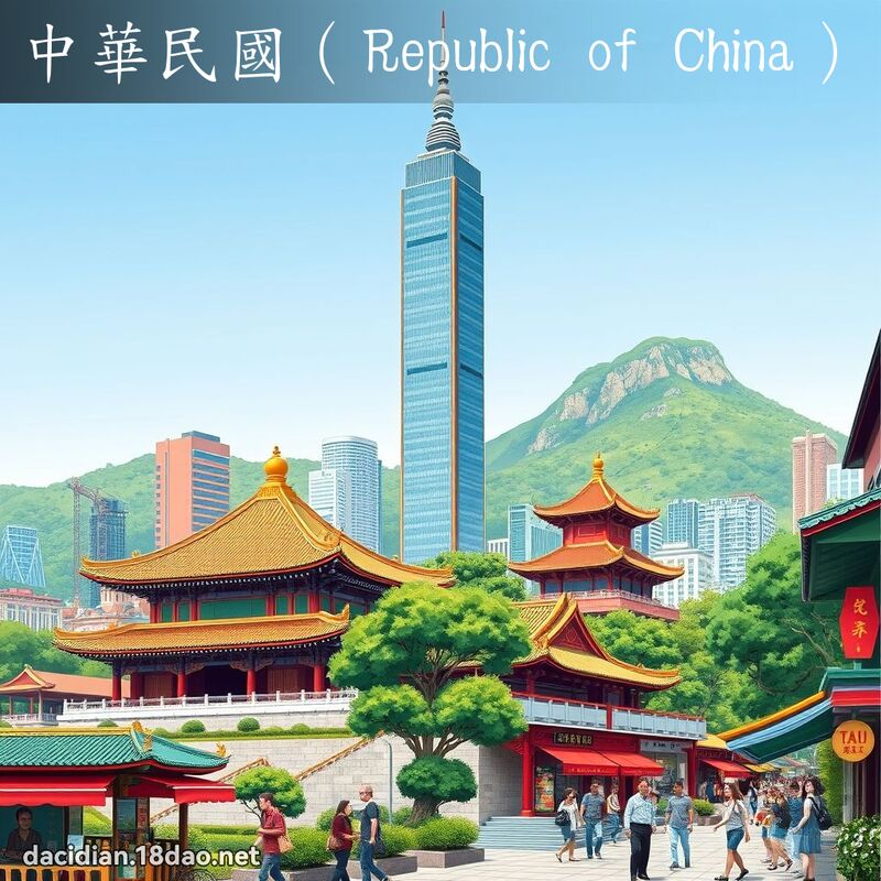 中华民国（Republic of China） - 国语大辞典配图